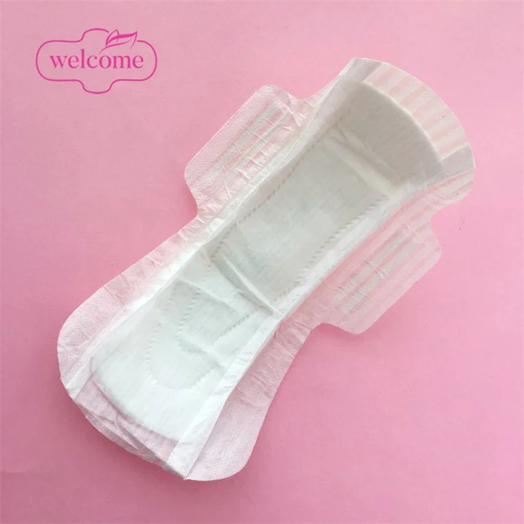 

India Every Day Herbal Sanitary Napkin Pure Cotton Organic Sanitary Pads, White,yellow,pink or customized