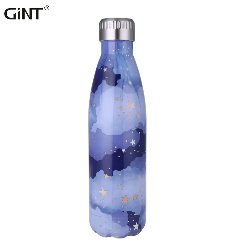 

GINT 500ml Hot Selling Gas Transfer Customer Design In Stock Water Bottle