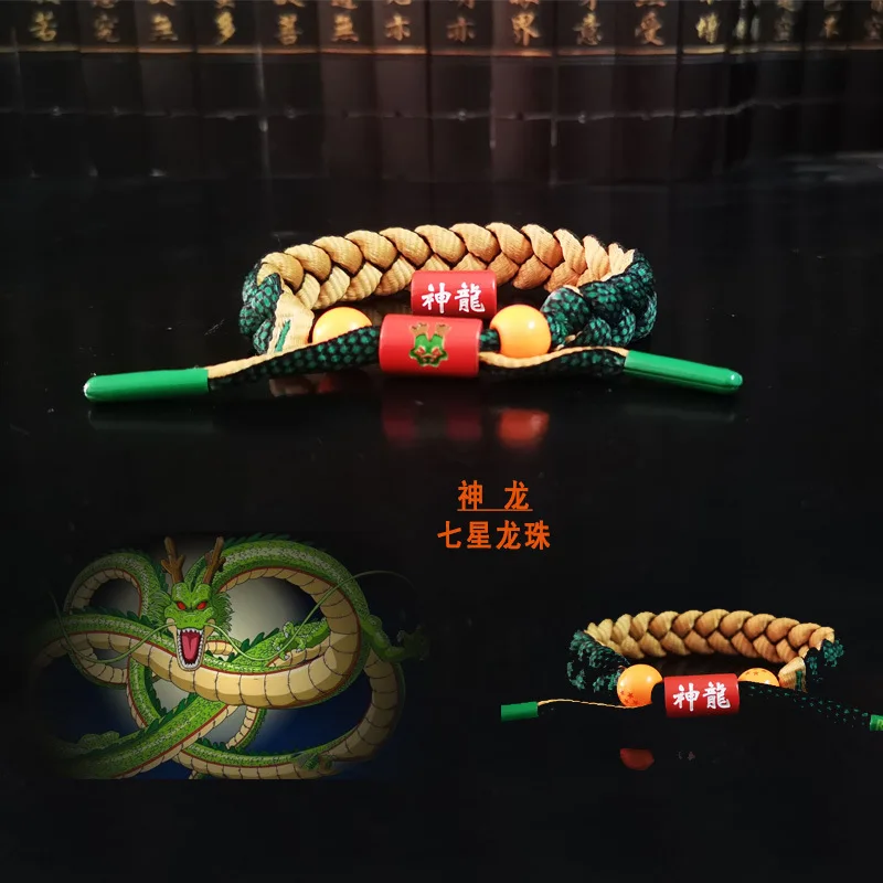 

Anime Peripheral Dragon Balls Z Son Goku Hand Woven Bracelet