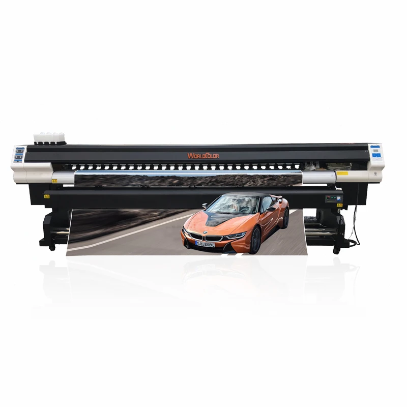 

Larger format 10 feet width multicolor vinyl printer printing machine flex banner printer 10ft