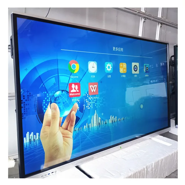 

86 inch 4k all in one touch tv panel teaching kiosk 86 inch interactive panel