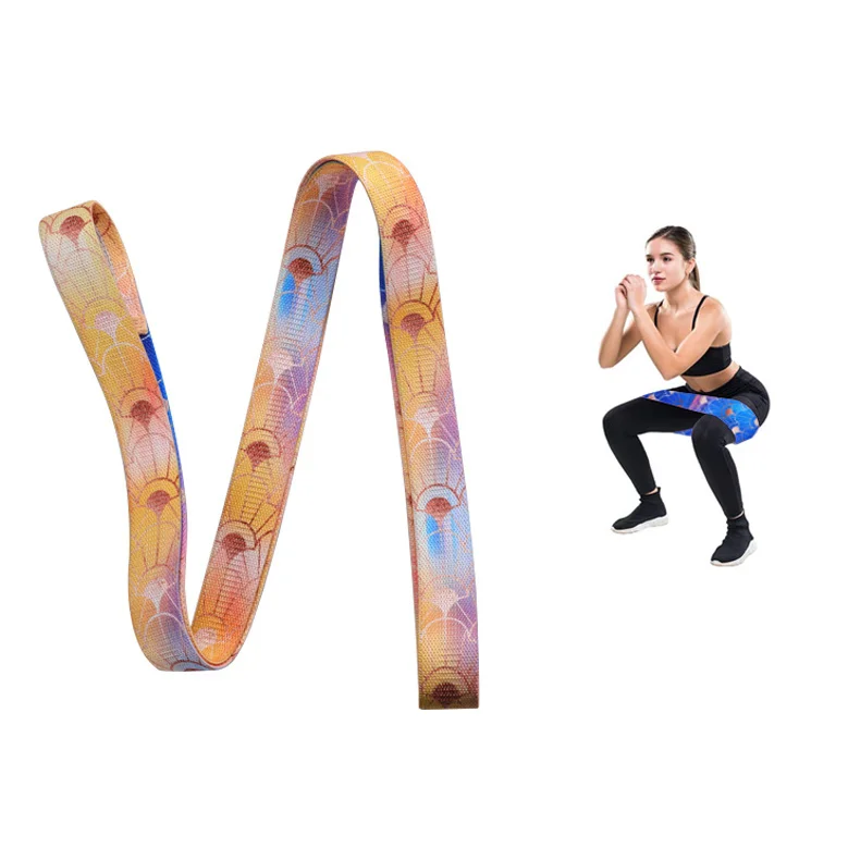 

Custom Fabric Resistance Loop Set Power Band, Black,pureple,pink,green and customized