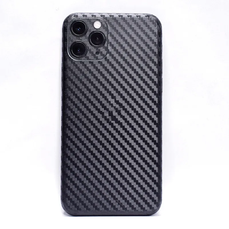 

Mobile Phone Carbon Fiber Film for iPhone 11 Pro Max / Xs / Xs Max / XR /8 Plus Skin Wrap Protective Sticker