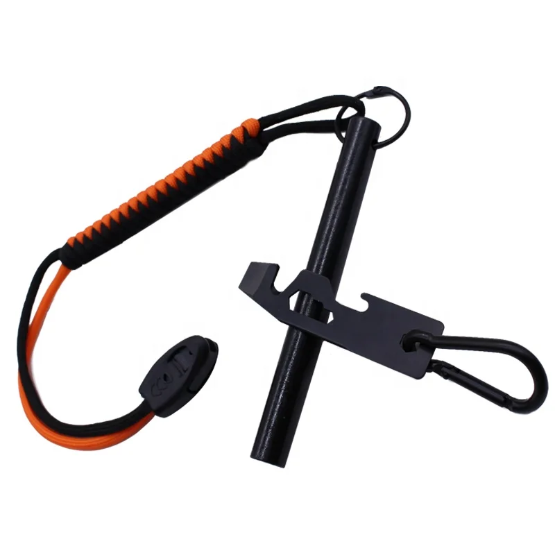 

Waterproof Ferro Rod Ultimate Firestarting Kit Flint Stone Fire Starter for Gear Bag, Customized color