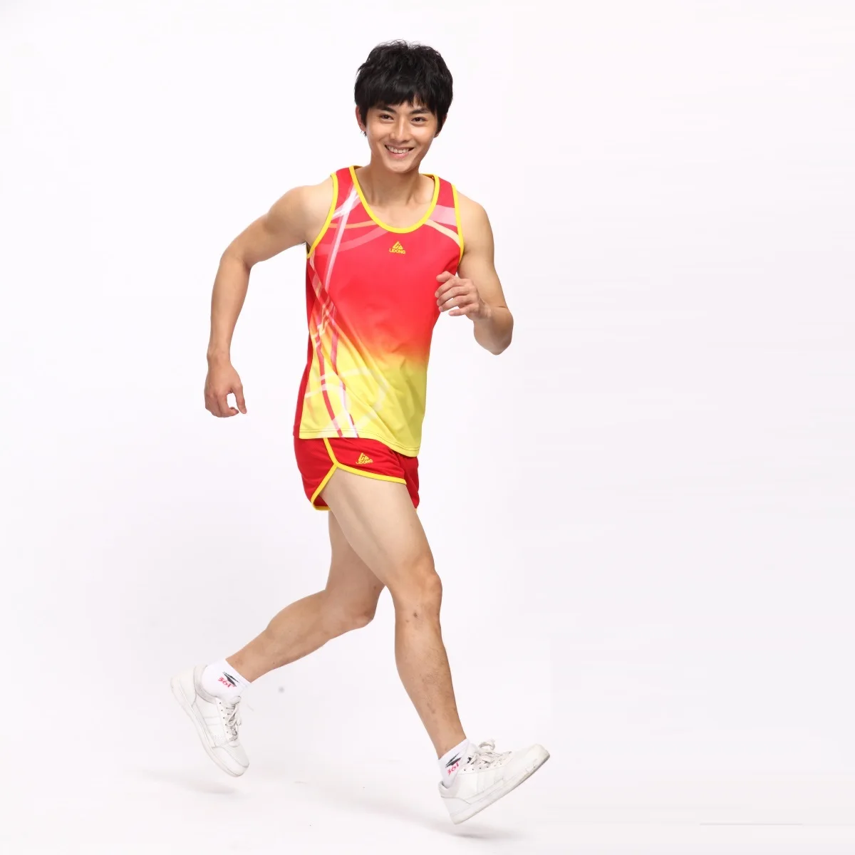 

RTS wholesale full sublimation women man track and field sports suit speedsuit sportswear jersey for men women, Red,blue