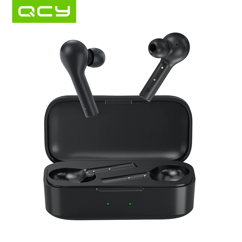 In stock Original  Touch Control  Hybrid Technology Wireless Bluetooth Earphone QCY T5, TWS Bluetooth Earphone QCY T5