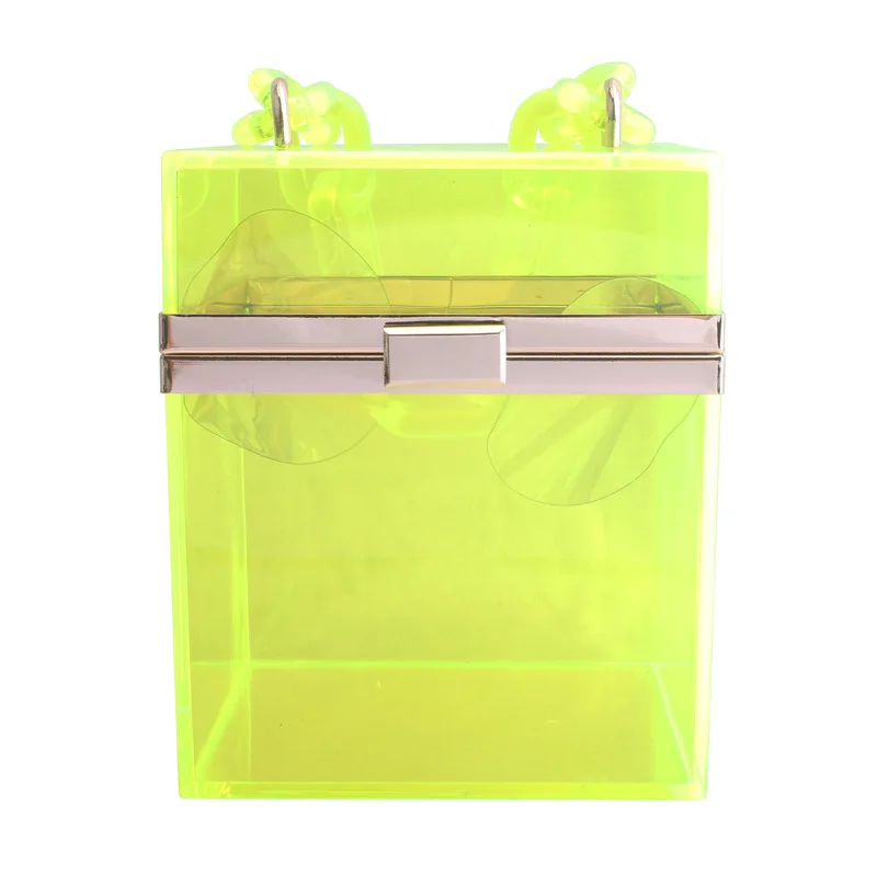 

2021 shenglu summer new fashion personality purse transparent acrylic handbag small square bag banquet clutch evening dinner bag