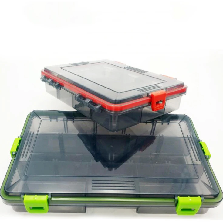 

Fishing Equipment Box Two sizes Plastic Fishing Multifunction Storage Box Durable Fishing Accessories Box