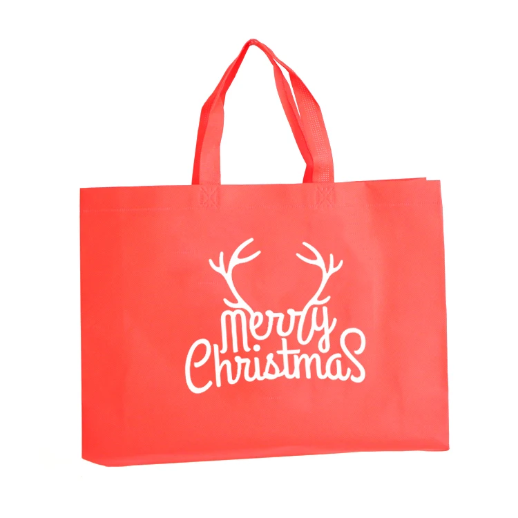

Cheap Non Woven Felt Shopping Christmas Gift Bags With Strong Handles