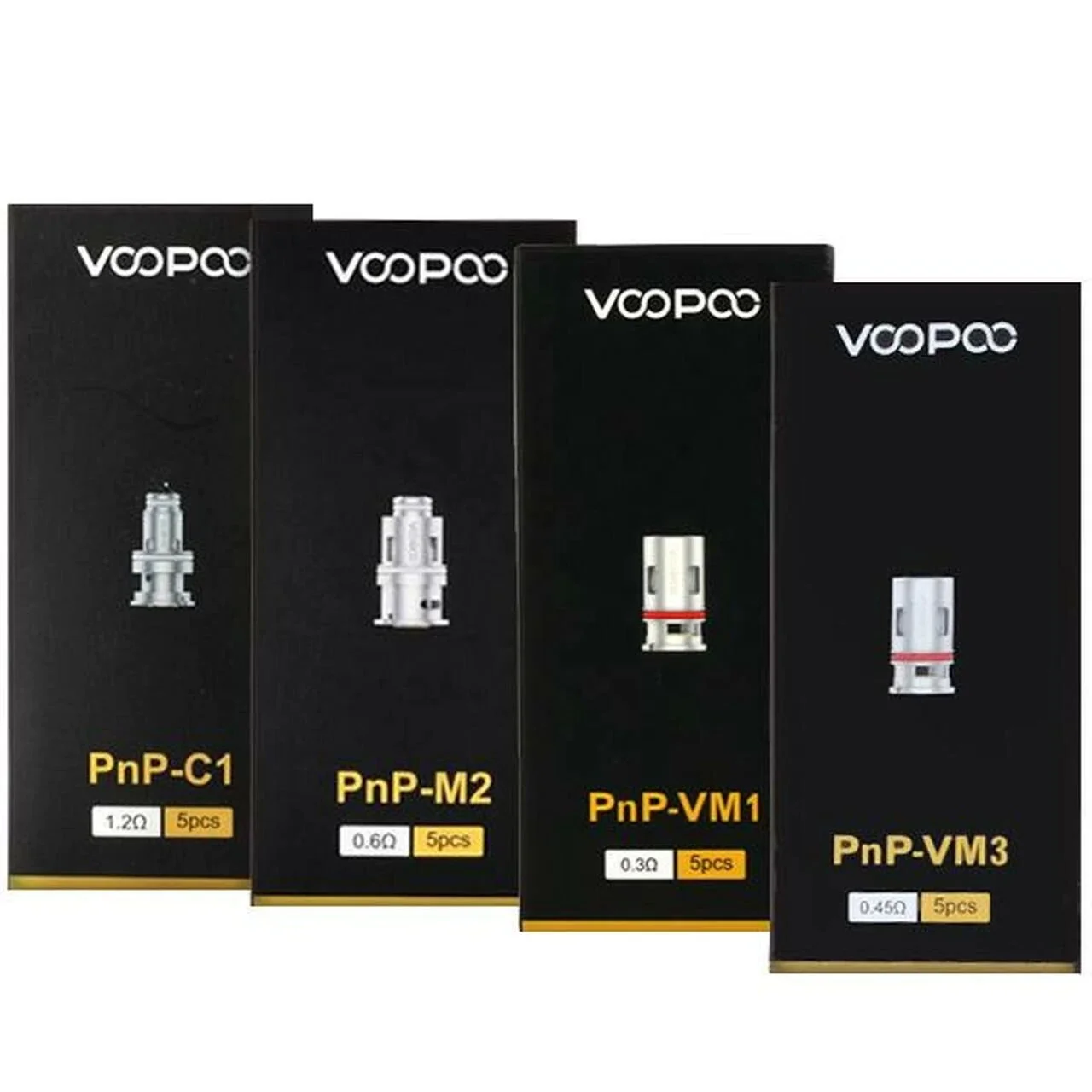 

Voopoo Pnp Coils VM1 VM6 VM5 VM4 for Vinci Series Voopoo Vinci DRAG 5pcs coil pack