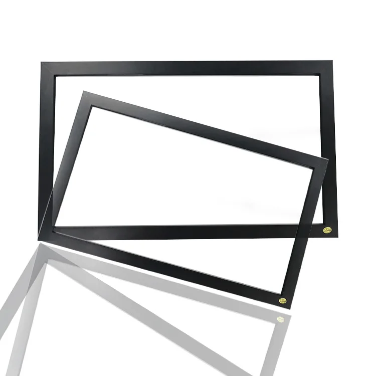 

21.5" open frame IR touch frame Multi Touch Screen plane with USB glass, Black