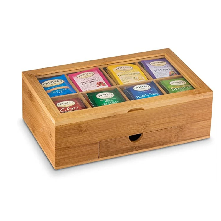  fashion tea box bamboo