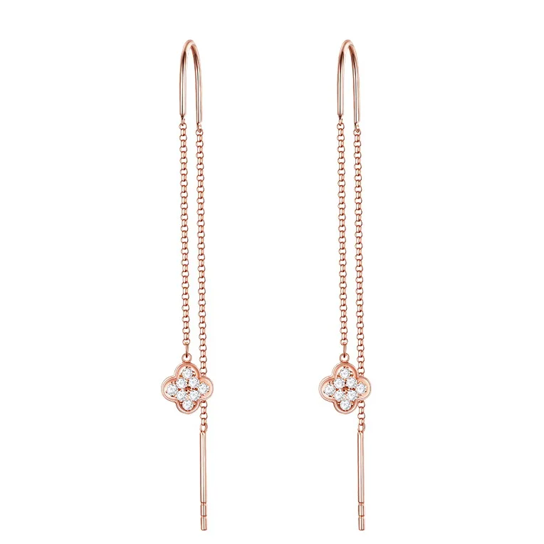 

Diamond earrings 18K true yellow gold earrings 18K true white gold earrings 18K real rose gold earrings 14K real gold earrings