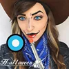 CE Approval Halloween Cosmetic Contact Lenses Crazy Contact Lenses With Cheap Price