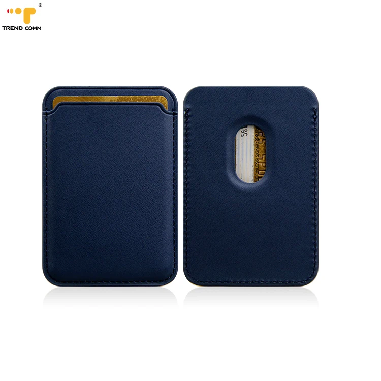 

Leather Wallet Card Magnetic Detachable Clear Phone Case For iPhone 12