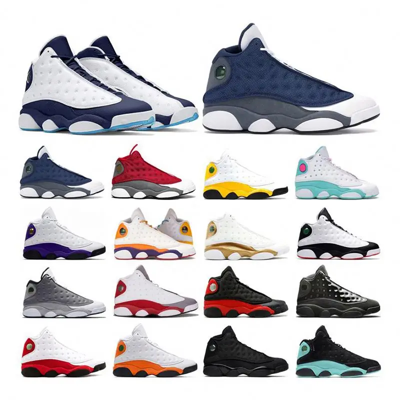 

13s obsidian Gym Red Flint Grey Starfish Class Of Bred Reverse He Got Game sneakers Atmosphere Playground Basketball shoes, 12 colors