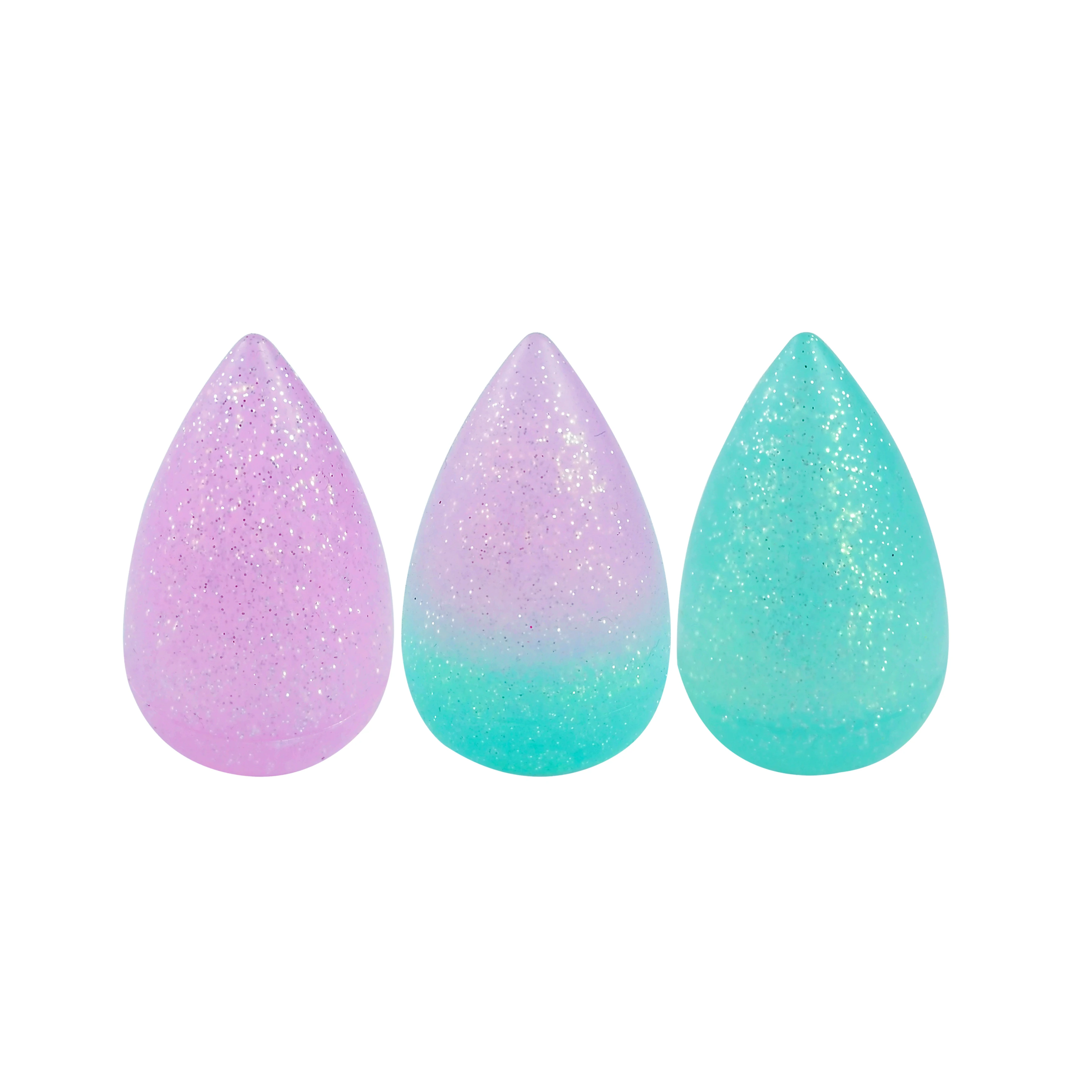 

Custom Natural Recycle Glitter Makeup Blender Silicone Make up Sponge