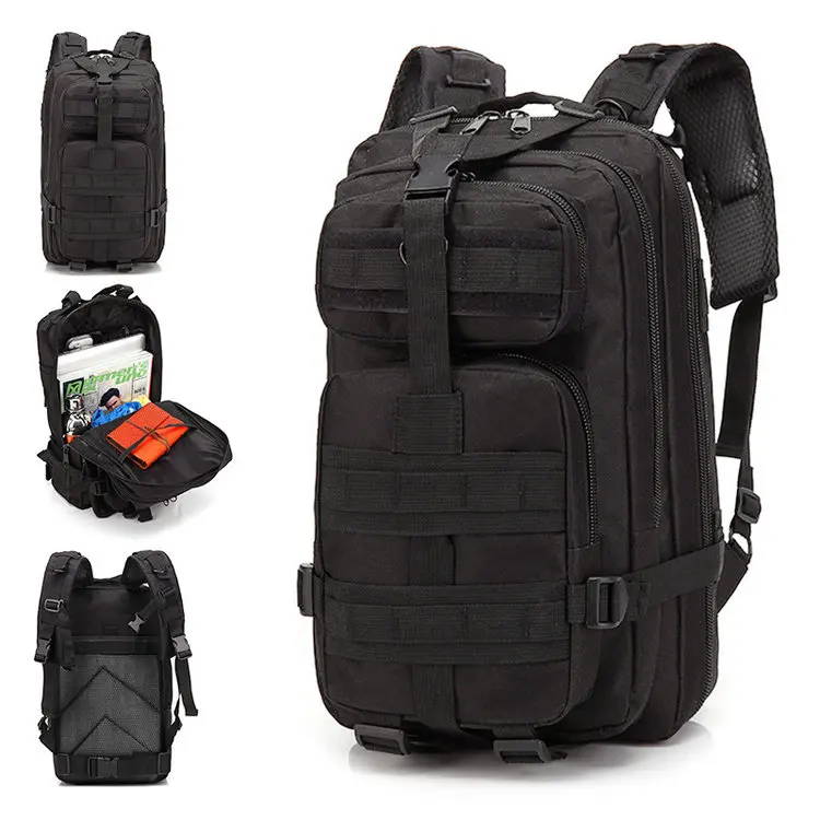 Custom Wholesale Range 9L 20L 30L 35L Small Tactical Mountain Pack Outdoor Traveling Hiking Sport Backpacks Bag for  Men Women