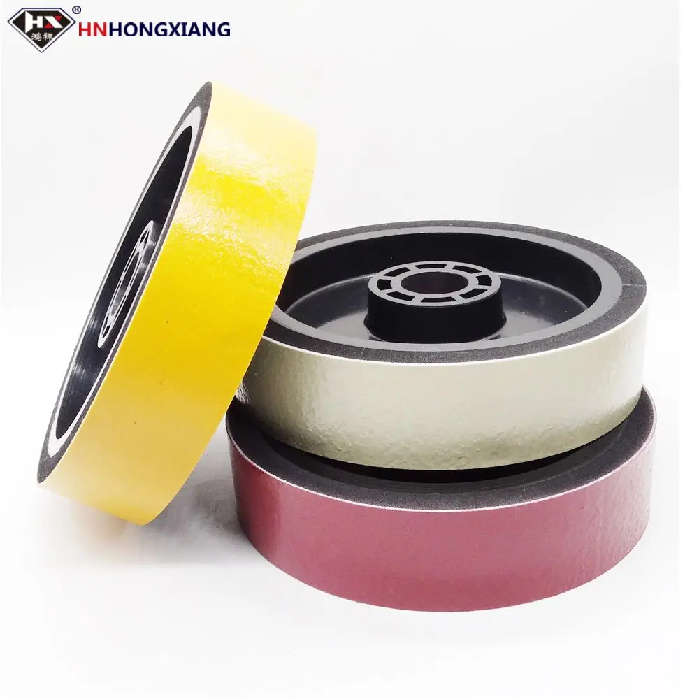 6 Inch 8 Inch Nova Soft Lapidary Diamond Cabbing Wheel Nova Soft Resin Diamond Grinding Wheels Lapidary Cabbing Polishing Wheel