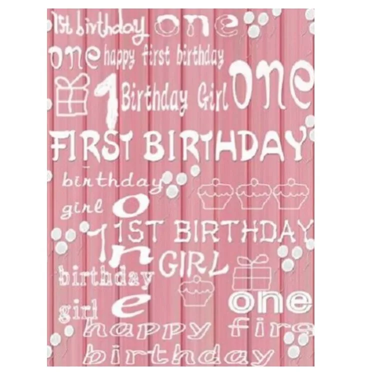 

Background Themed Children happy Birthday Party Professional polyester Background for photostudio, Multiple patterns,support customization