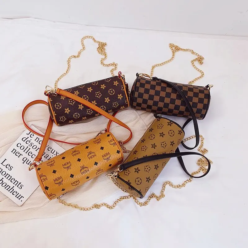 

Popular Eco pu Leather Shoulder Bag China Wholesale Trendy Crossbody Round Shape Women Handbag Daily Usage for Ladies bolsos, 4 colors