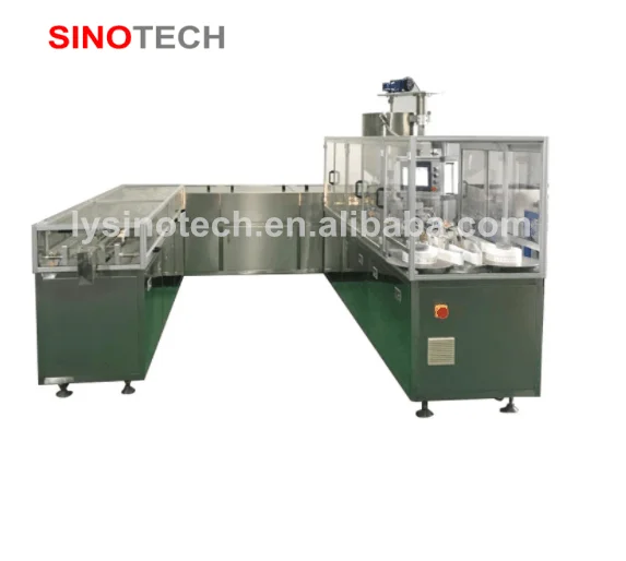 Farmacéutica Sinotech U automática tipo supositorio de llenado y sellado de la máquina de la línea de producción