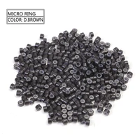 

Vlasy 500pcs 4mm Micro Rings Links Beads Linkies for I Bonded Tipped Hair Extensions