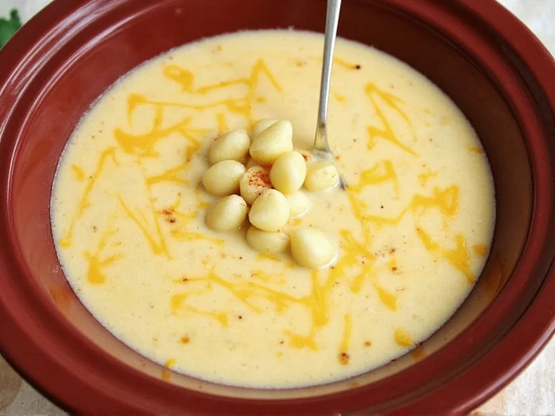 Perfect Cheesy Potato Soup Crock Pot Recipe