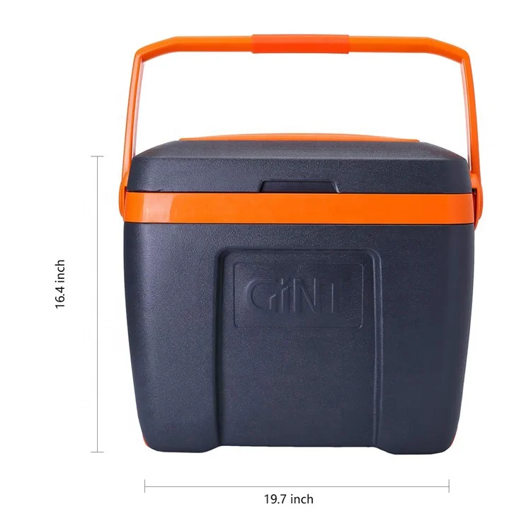 

10L boat PU foam thermo party promotional travel passive cooler box plastic, Customized color