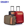 Cheap EVA Polyester Fabric Wholesale Design Aluminum Trolley Travel Luggage Bags