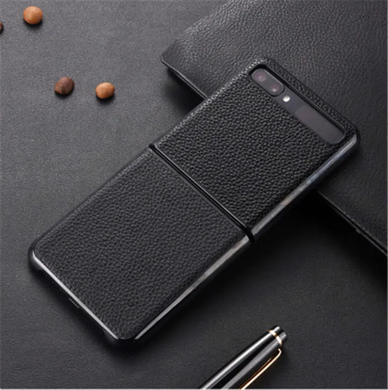 
Extra Thin Shockproof Lychee Pattern Laminated Leather All Inclusive Folding Screen Leather Cover Case for Samsung Galaxy Z Flip  (1600119515466)