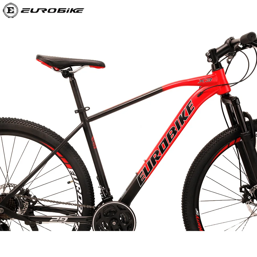 

Factory wholesale cheap Eurobike X3  Mountain Bike new design Shi mano 21 speed Steel bike frame ready to ship fast shipping, Current color or customize