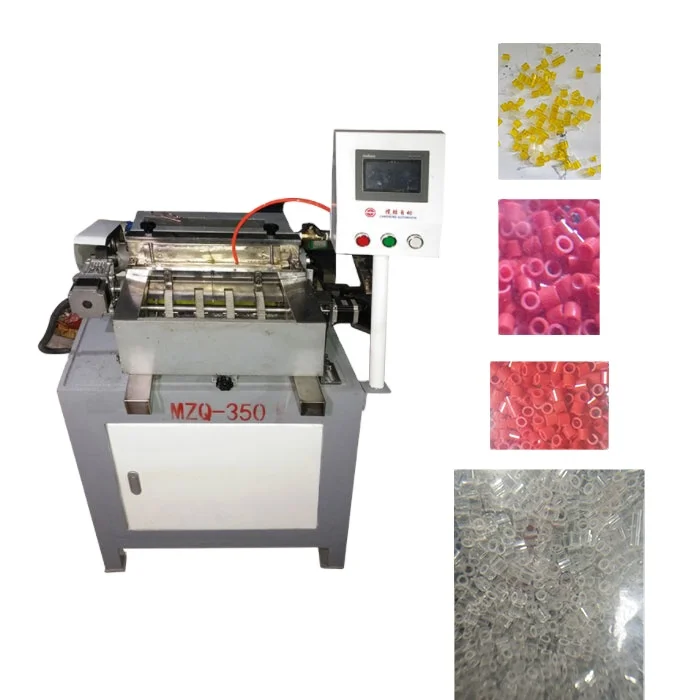 Automatic Glass Seed Beads Cutting Machine Cutting Into Tubes Diameter Customized Buy Glass