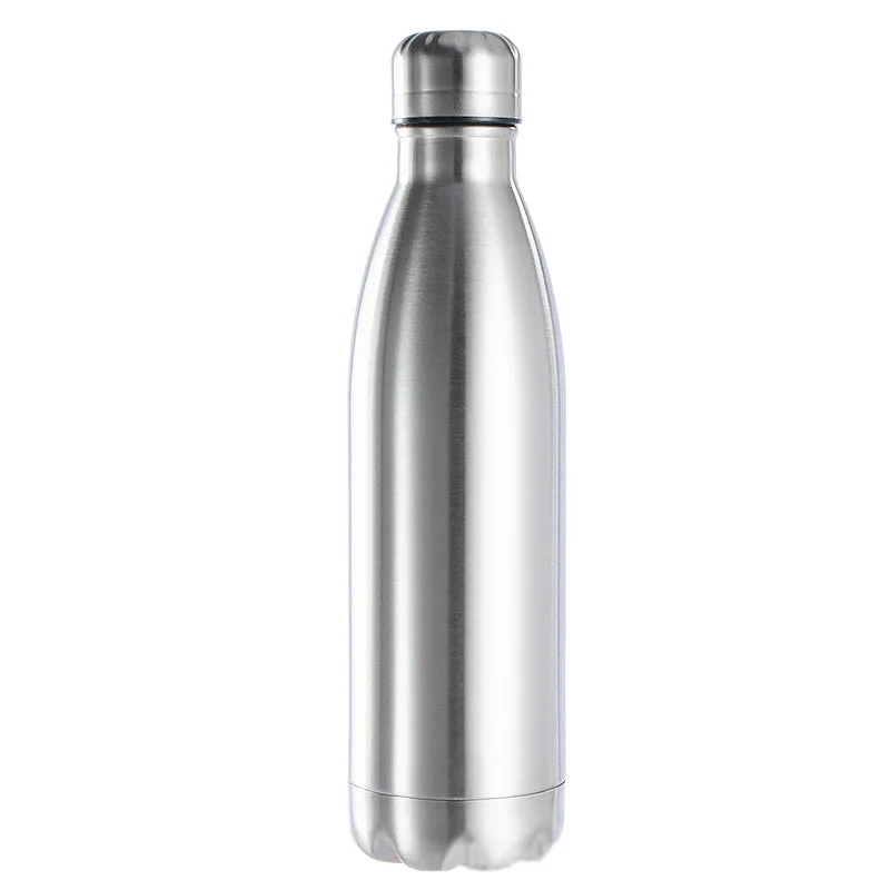 

350/500/750ml Cola Stainless Steel Water Bottle BPA Free Gym Sport Drink Bottle Outdoor Portable Cola Bottle, Customized color