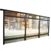 Fashional pattern aluminum handrail glass balustrade railing balustrades & handrails low price
