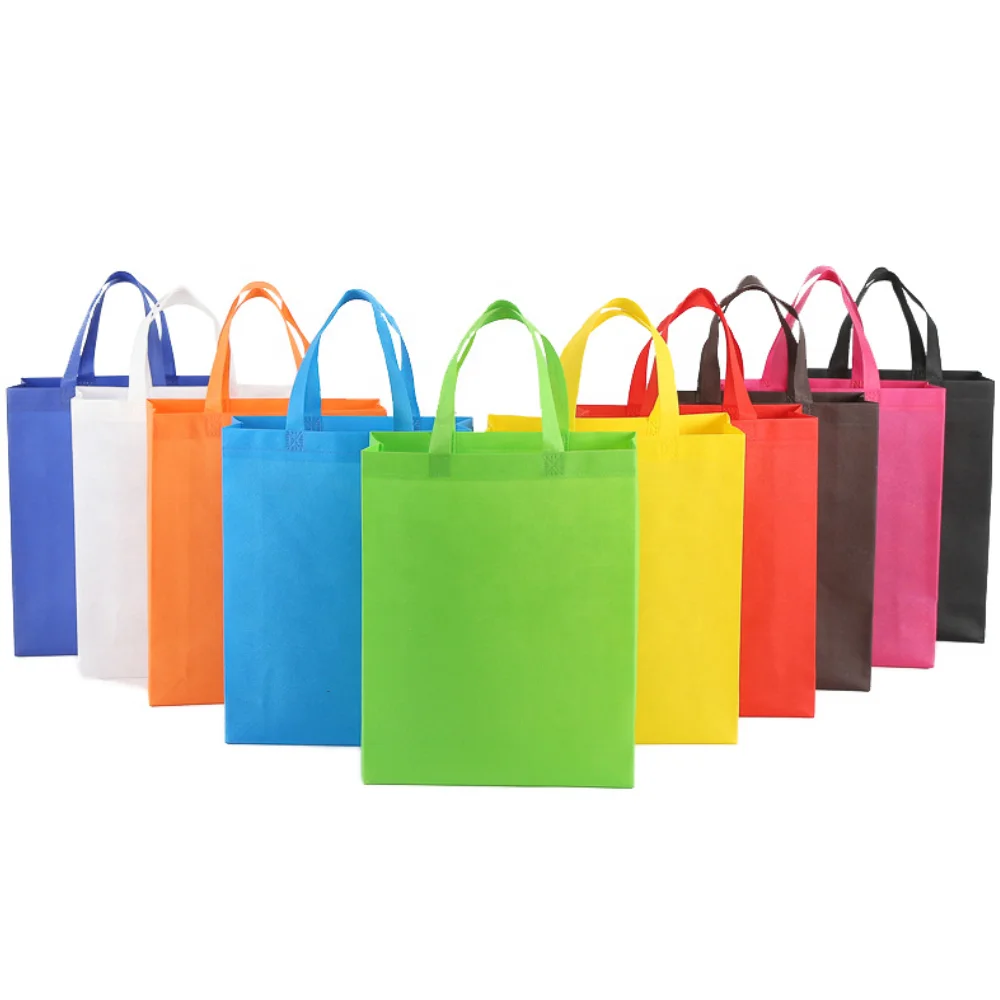 

35*25*10 cm Custom logo Pp Nonwoven Spunbond Cloth Bag Non Woven Bag Shopping Bag