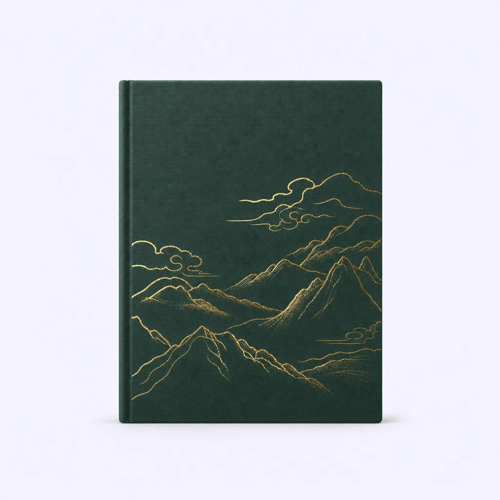Mineral Green Mountain Contour Journal