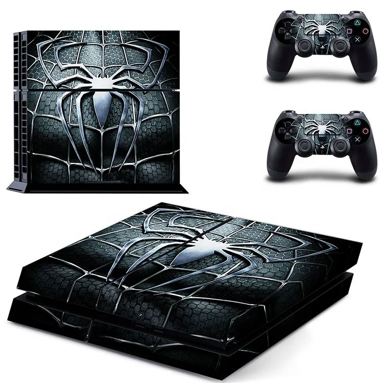 

For PS4 Playstation 4 Skin Sticker Cover Decals Spider THTB