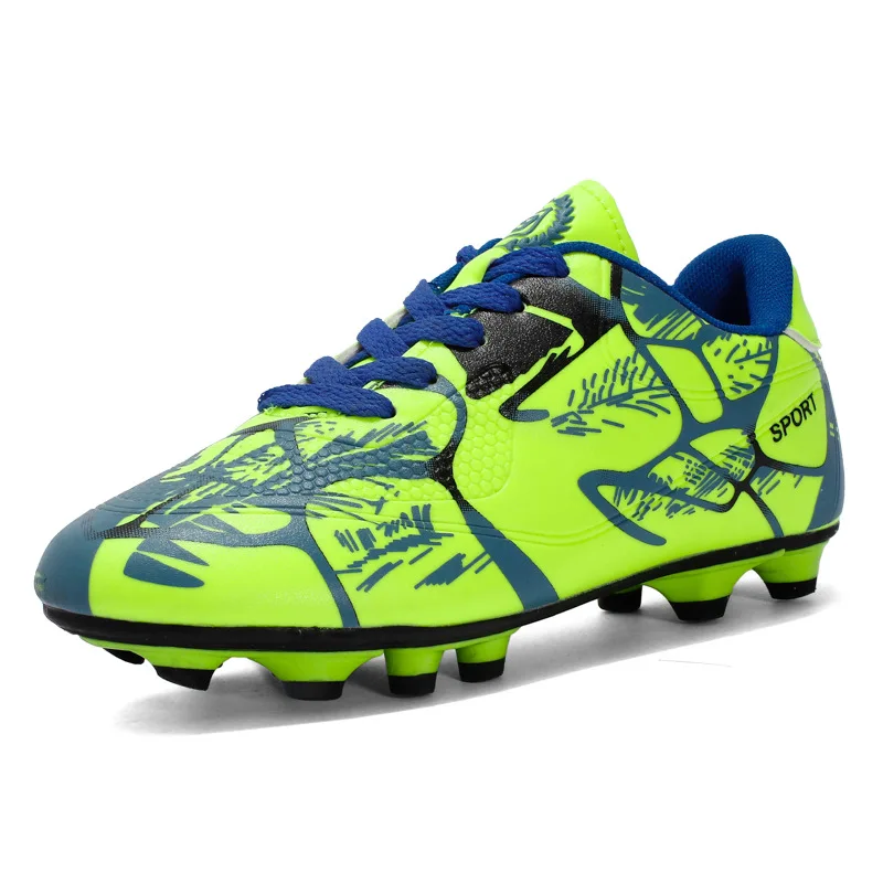 

2021 Fashion soccer shoes latest Low Price Light Breathable Best Soccer Shoes TF and AG