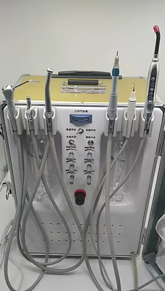 Portable mobile dental turbine unit cart for dental clinic details