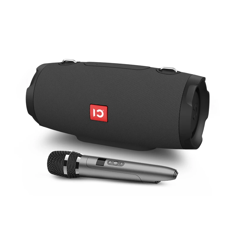 SHIDU NEW portable waterproof bluetooth speaker ipx 5 with wireless microphone - ANKUX.COM