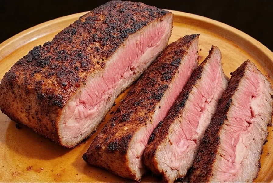 Checking Brisket Temperature