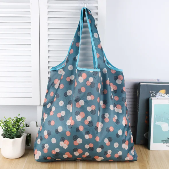 

Recyclable Wholesales Cheap Customized waterproof foldable tote shopping bag, Customized color