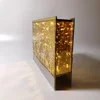 2020 new arrival led lamp golden table mirror lamp led with christmas design