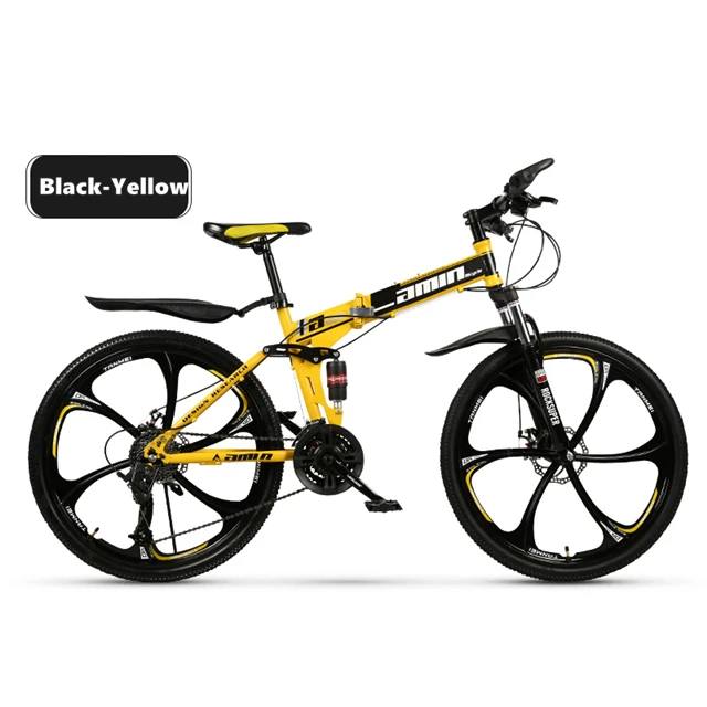 

Factory price 27 speed mountain fold bike bicycle front and rear double shock absorption mountain bike special tire, anti-slip, Red green yellow blue black