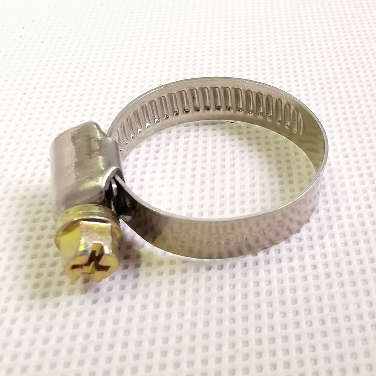 
High Quality Robust Stainless Steel Germany Type Worm Drive Hose Clamp 