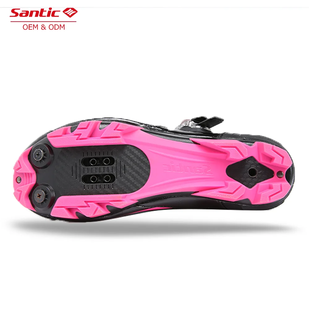 
OEM fashion MTB cycling shoes Compatible with SPD pedals 