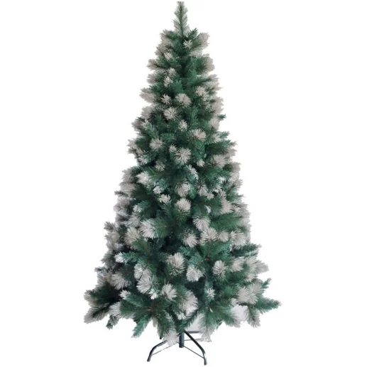 
6ft 7ft 8ft Green Red White Blue PVC PE PET Artificial Metal Frame Christmas Trees 