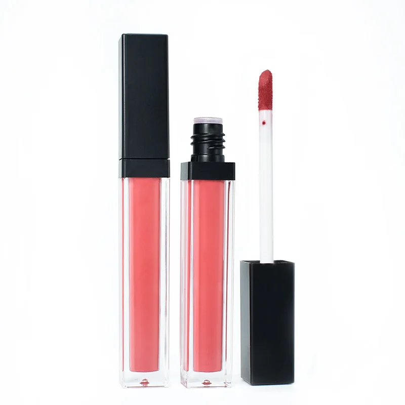 

M016 Custom Logo Velvet Matte Liquid Lipstick OEM Cosmetic Plumping Lipgloss Pigment Clear Private Label Lip Gloss