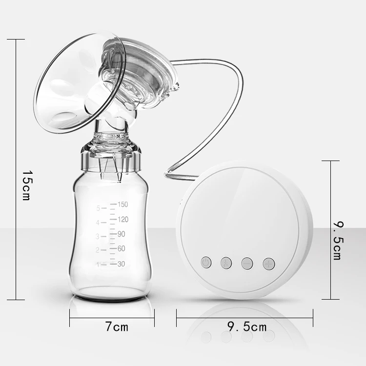 

Amazon Hot Selling Automatic Rechargeable milk silicone electric handsfree Breast Pump